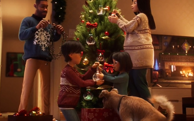 迪士尼2022年圣诞动画短片，温暖上线！