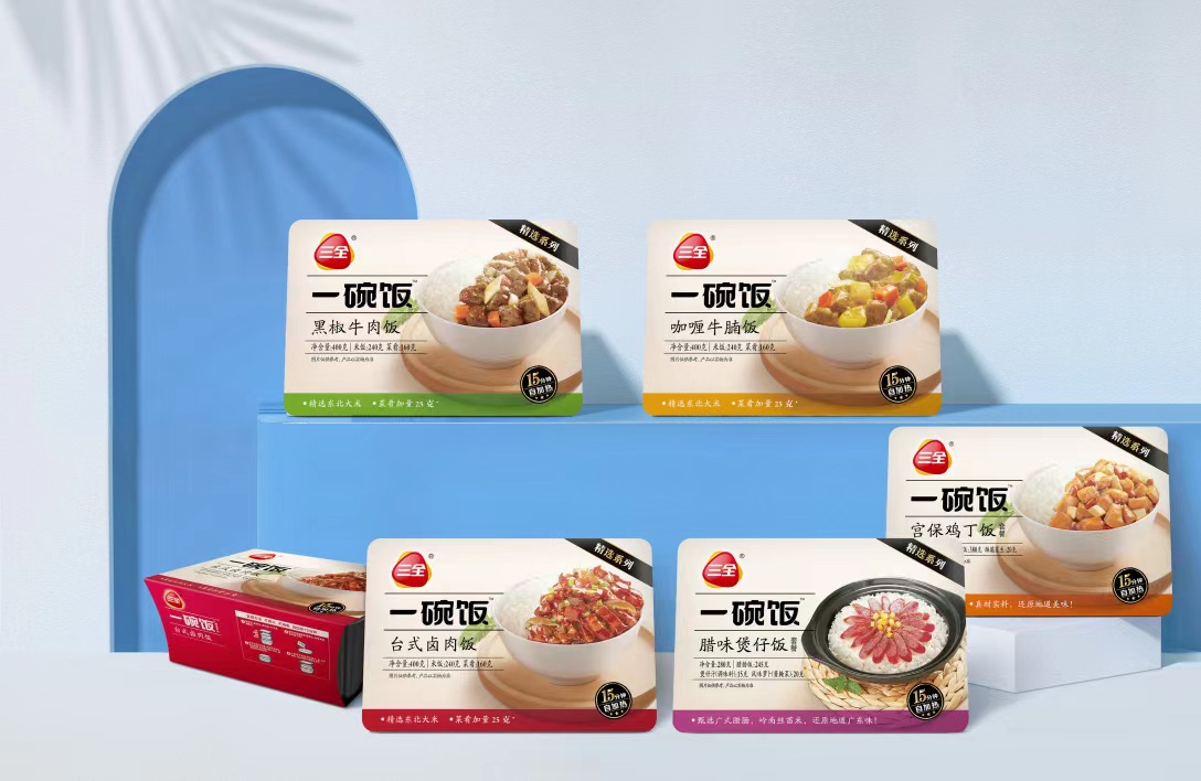 三全一碗飯（精選系列）產(chǎn)品包裝