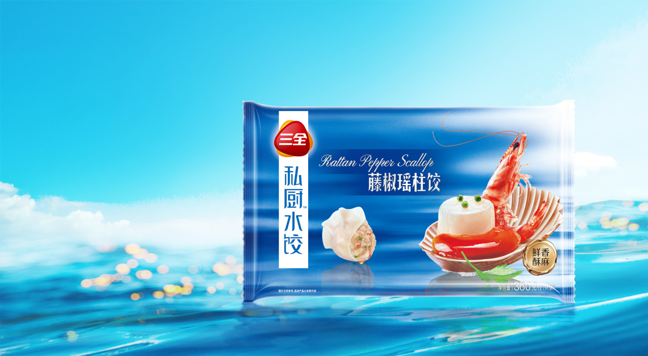三全私廚海鮮水餃產(chǎn)品包裝