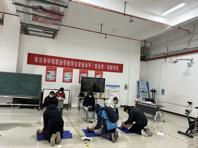 投石助力南京市中等職業學校學生學業水平技能考試