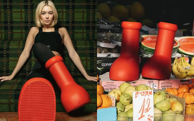 时尚界“整蛊专家”MSCHF对阿童木下手了，同款大红靴一秒霸街！