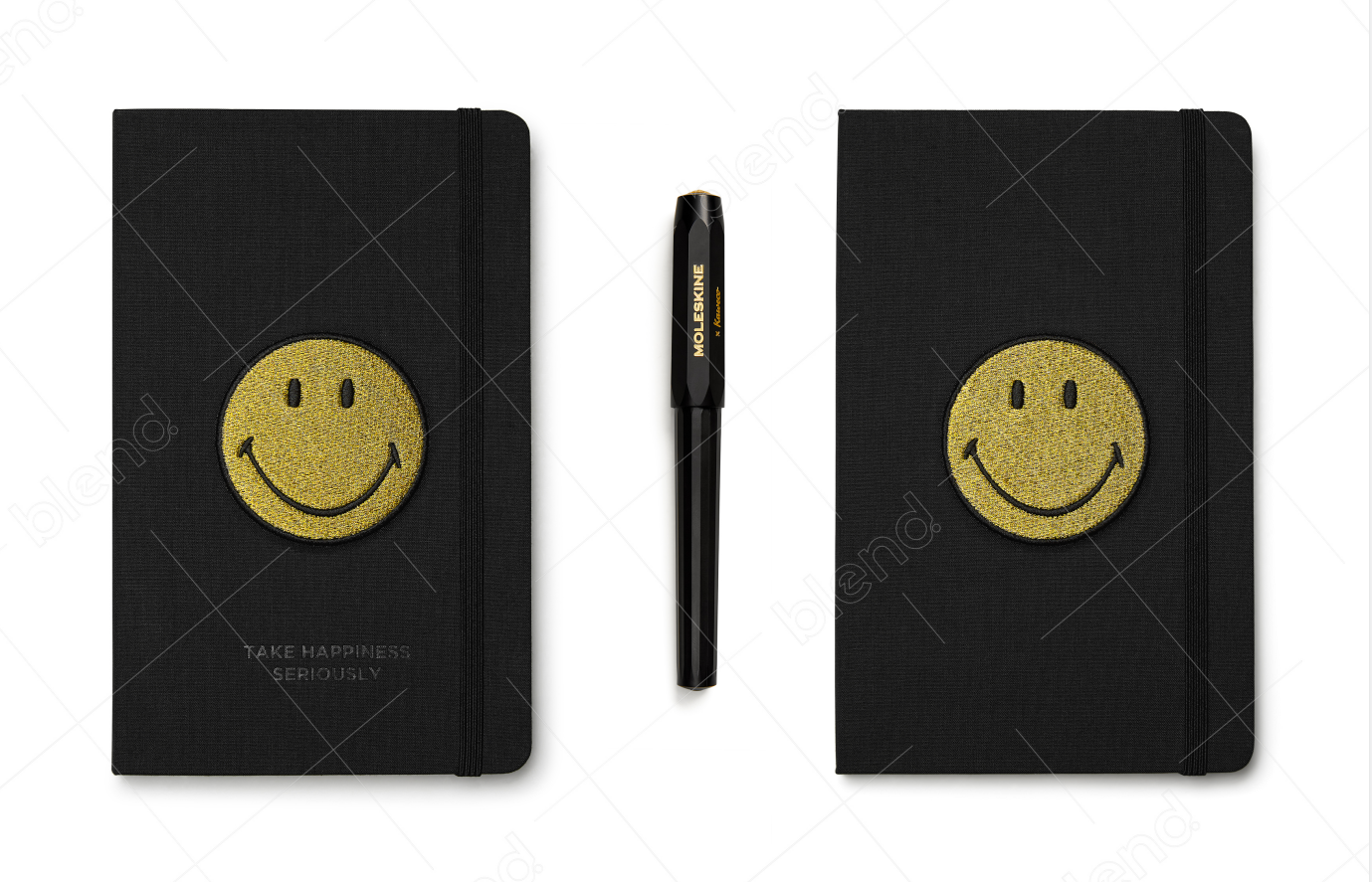 SMILEY×Moleskine：50周年，与传奇笔记本一同认真记录幸福