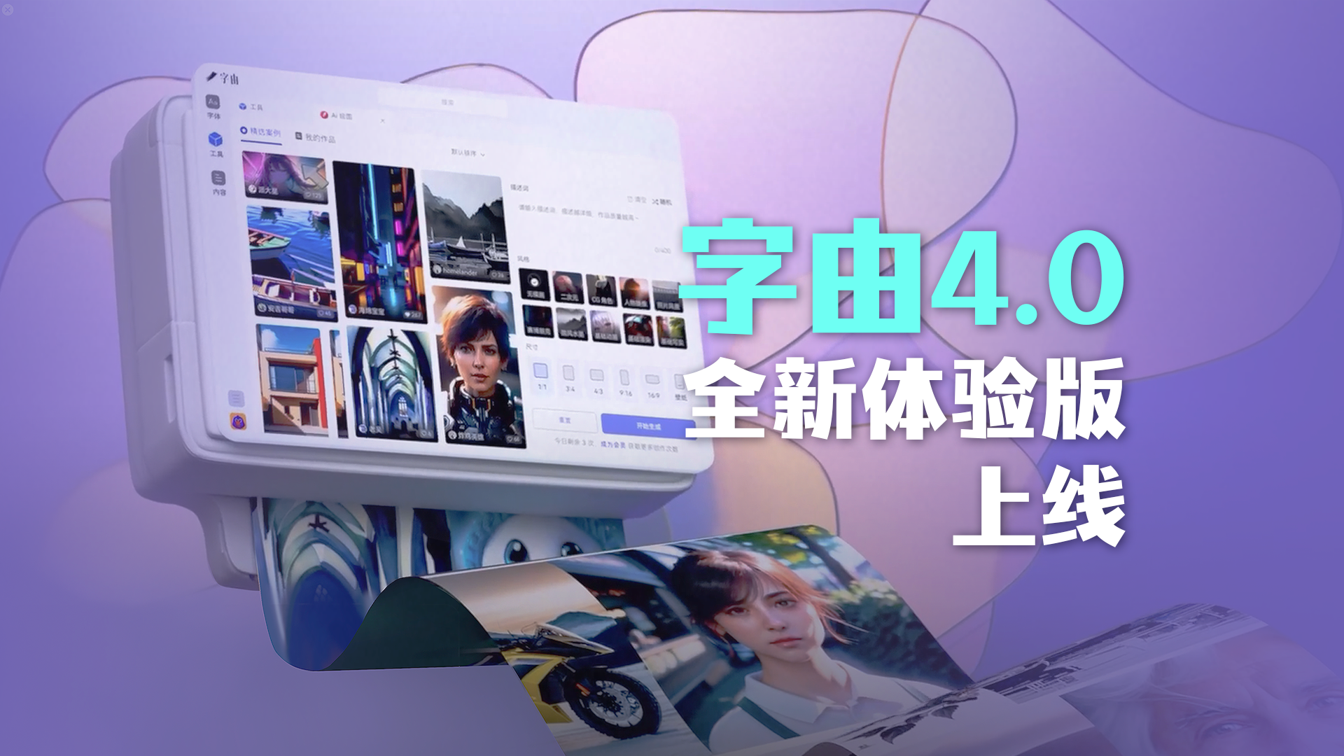全新字由4.0，“next level”等你來體驗