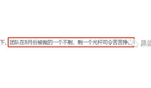 约谈、解聘…营销大团队8月被裁剩1人！