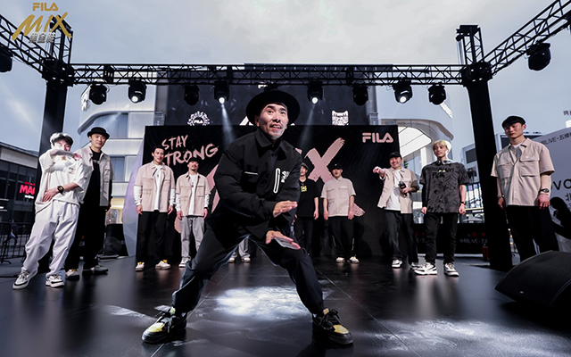 FILA×舞者ACKY：FILA MIX 黑金鞋发售，欢迎来到Popping World