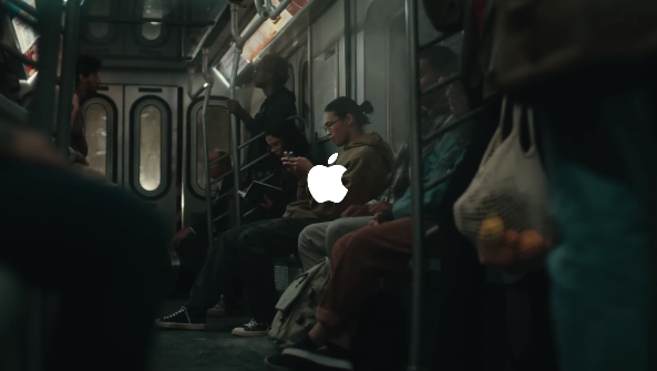 苹果最新广告，一如既往简约