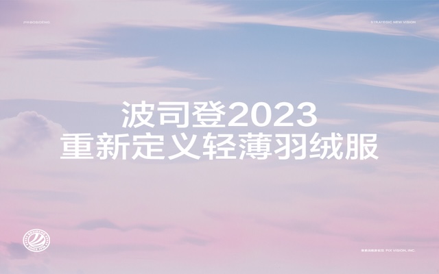 像素✖波司登 品牌战略新视觉 超级全案 单品详情