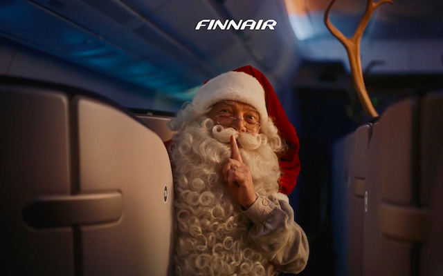 芬兰航空：与圣诞老人共庆，精诚合作40周年