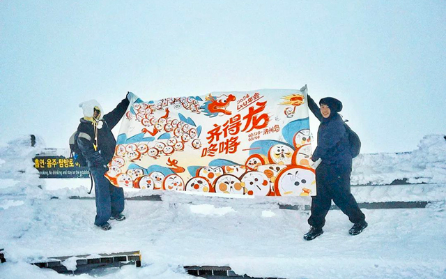 年会空降济州岛，顺便齐刷刷去春游