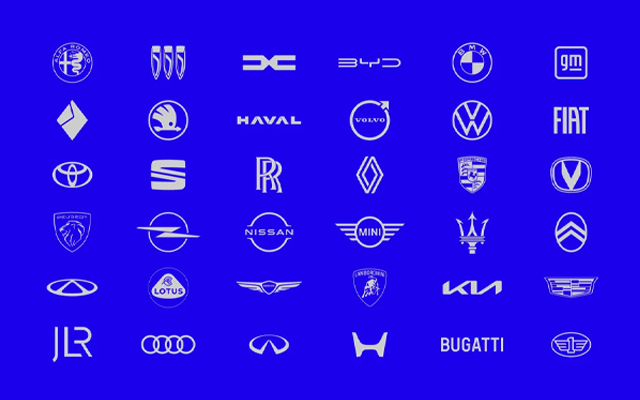 10年间，超过40个汽车品牌换了新Logo