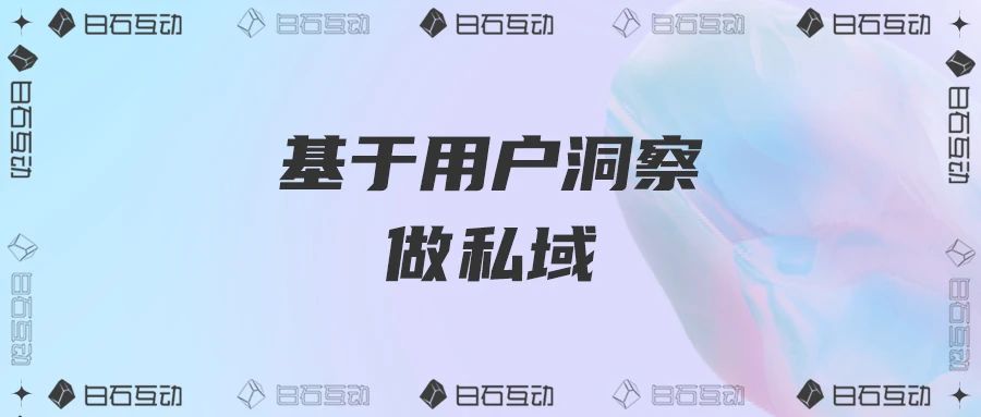 白石互动丨始于用户洞察，终于价值创造的私域运营。