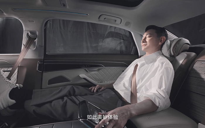 奥迪×刘德华发布3则广告片，邀你躺平一下