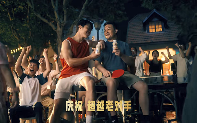 蒙牛奥运：庆祝中国夺牌，蒙牛请你一杯