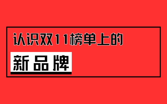 这3个没听说过的品牌，靠什么营销了双11？