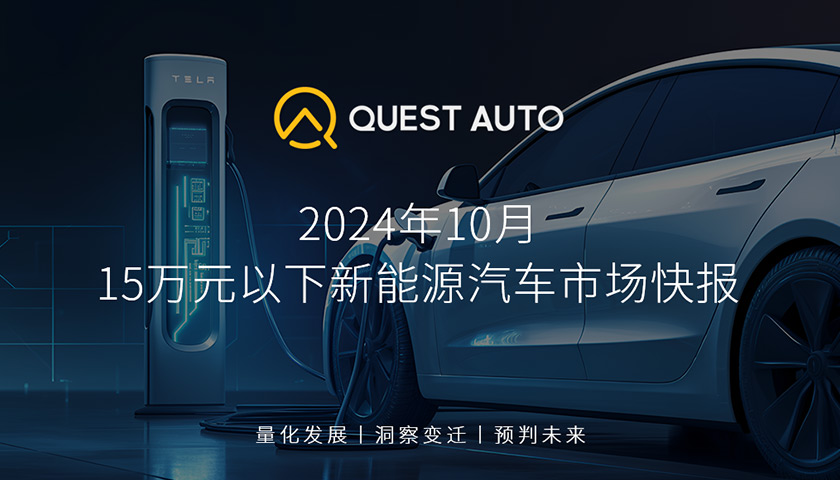 10月15万元以下新能源汽车：三线及以下城市用户购买量占比达44%