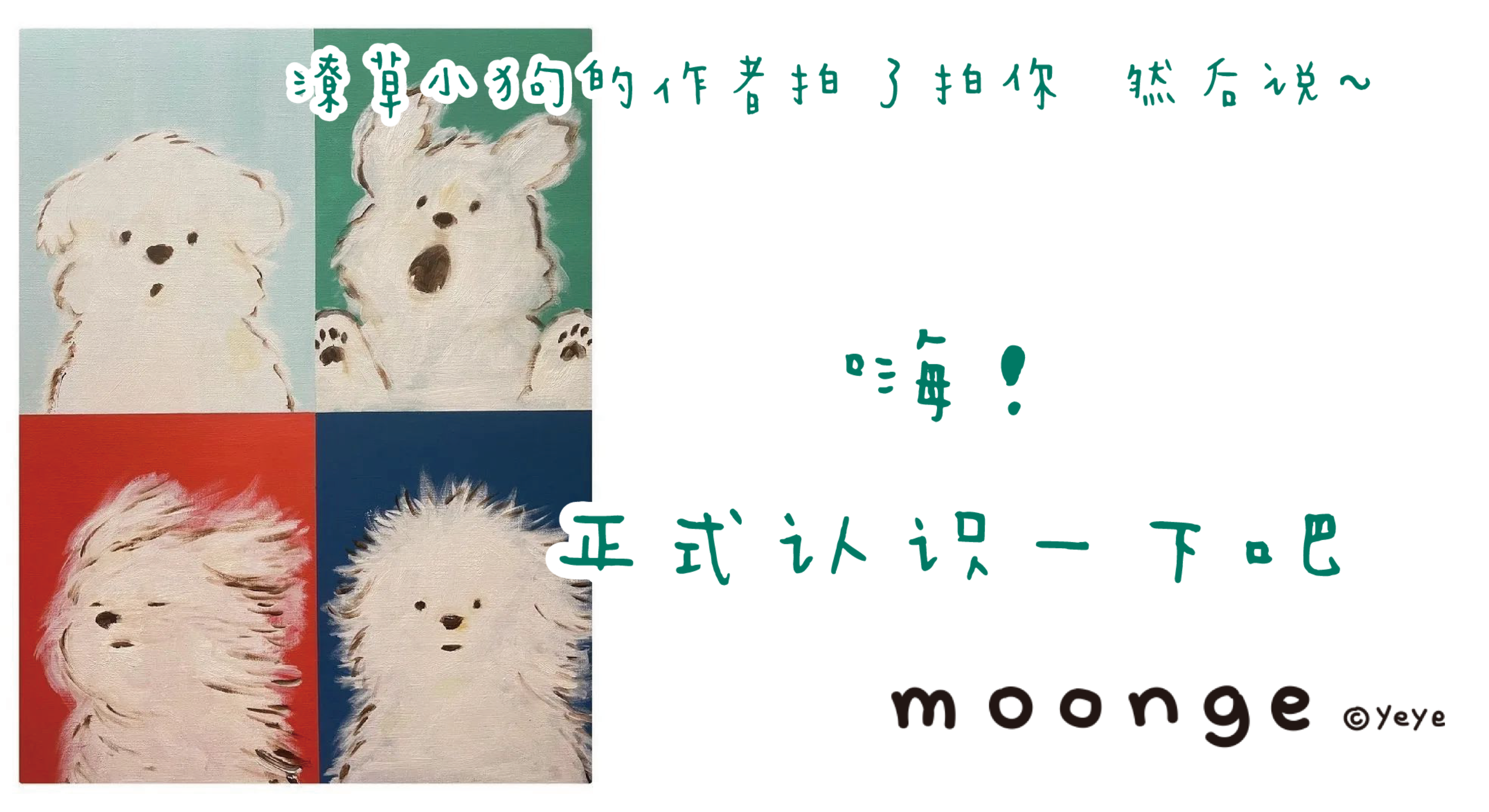 HiHi 正式認識一下潦草小狗吧