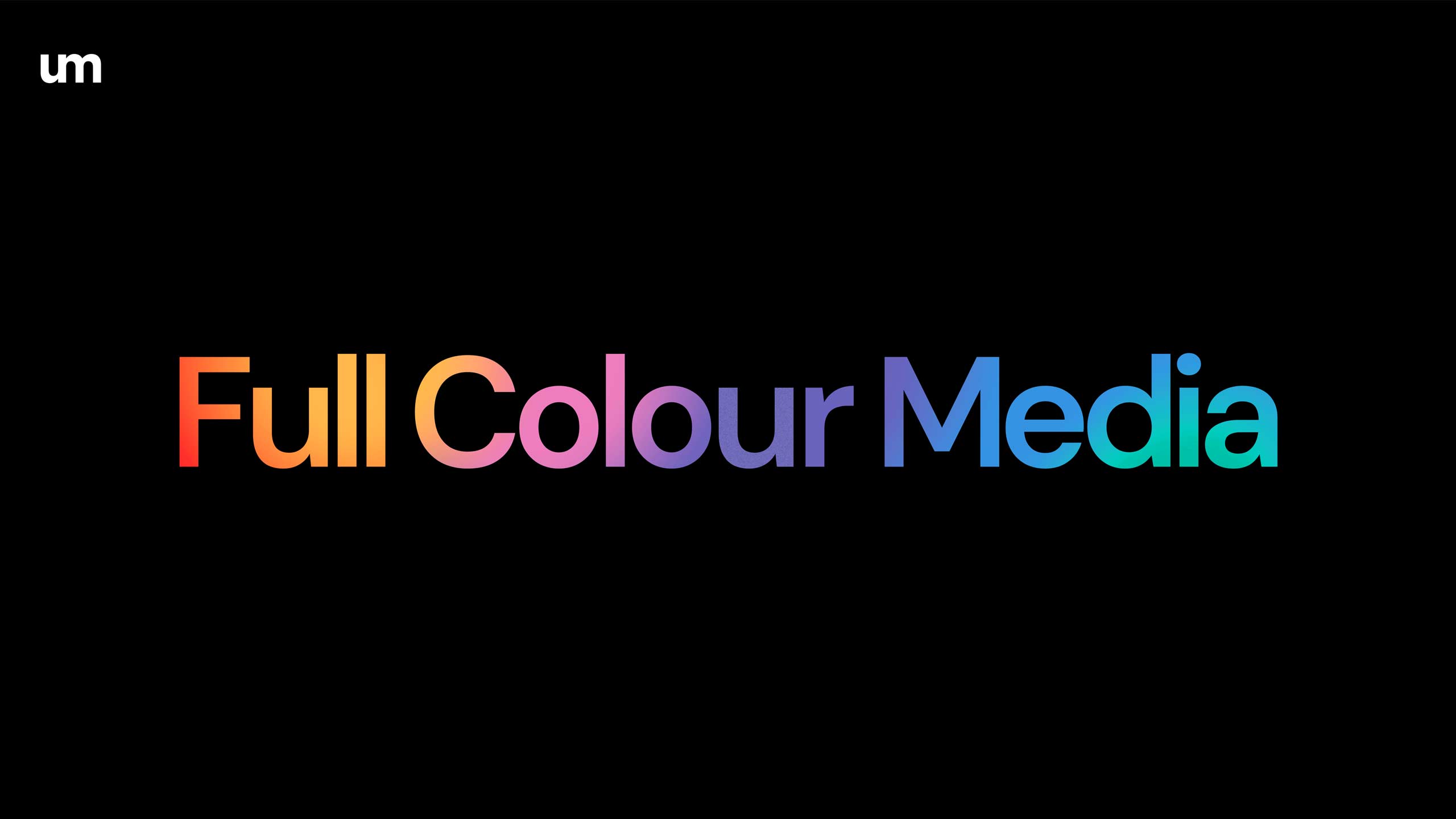 UM優(yōu)盟推出Full Colour Media全色域媒介解決方案，采用突破性品牌建設(shè)研究和專屬增長模型