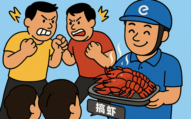 外賣行業(yè)三國殺，餓了么：打它就不能打我了嗷