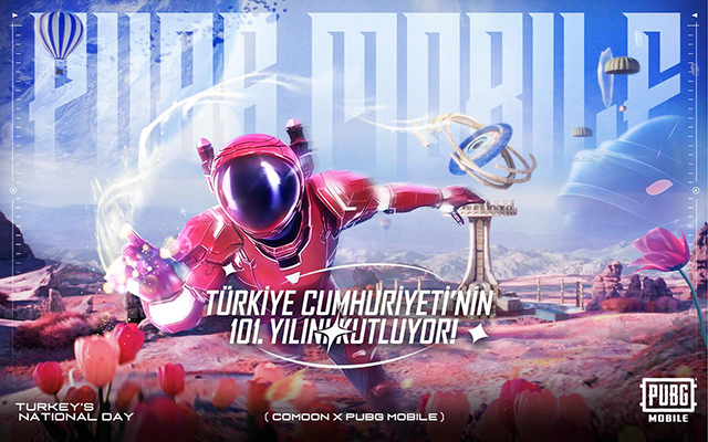 PUBG MOBILE土耳其共和國日CG：整個宇宙為你閃爍！