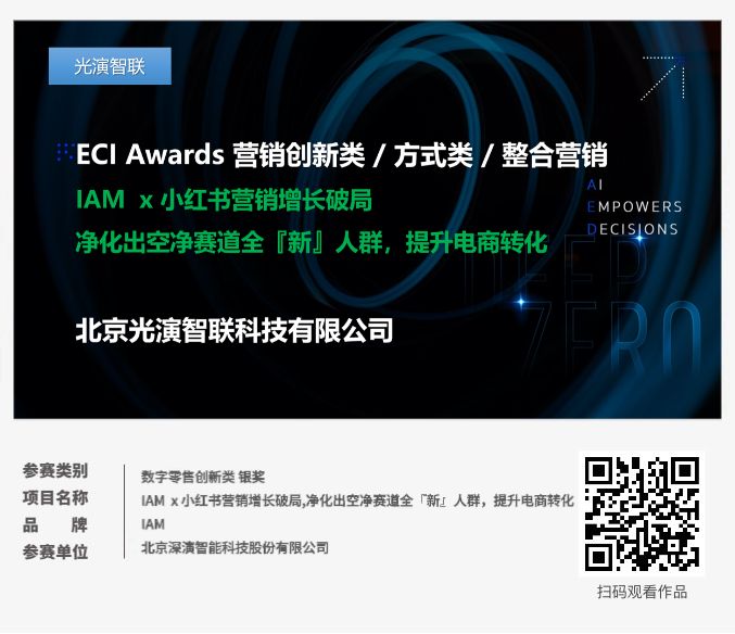 ECI@創(chuàng)新案例 | IAM  x 小紅書營銷增長破局