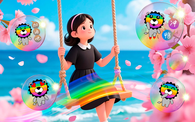 會(huì)有一種「表情」，能帶來(lái)「希望」，彩虹獅C1系列表情包上線啦！