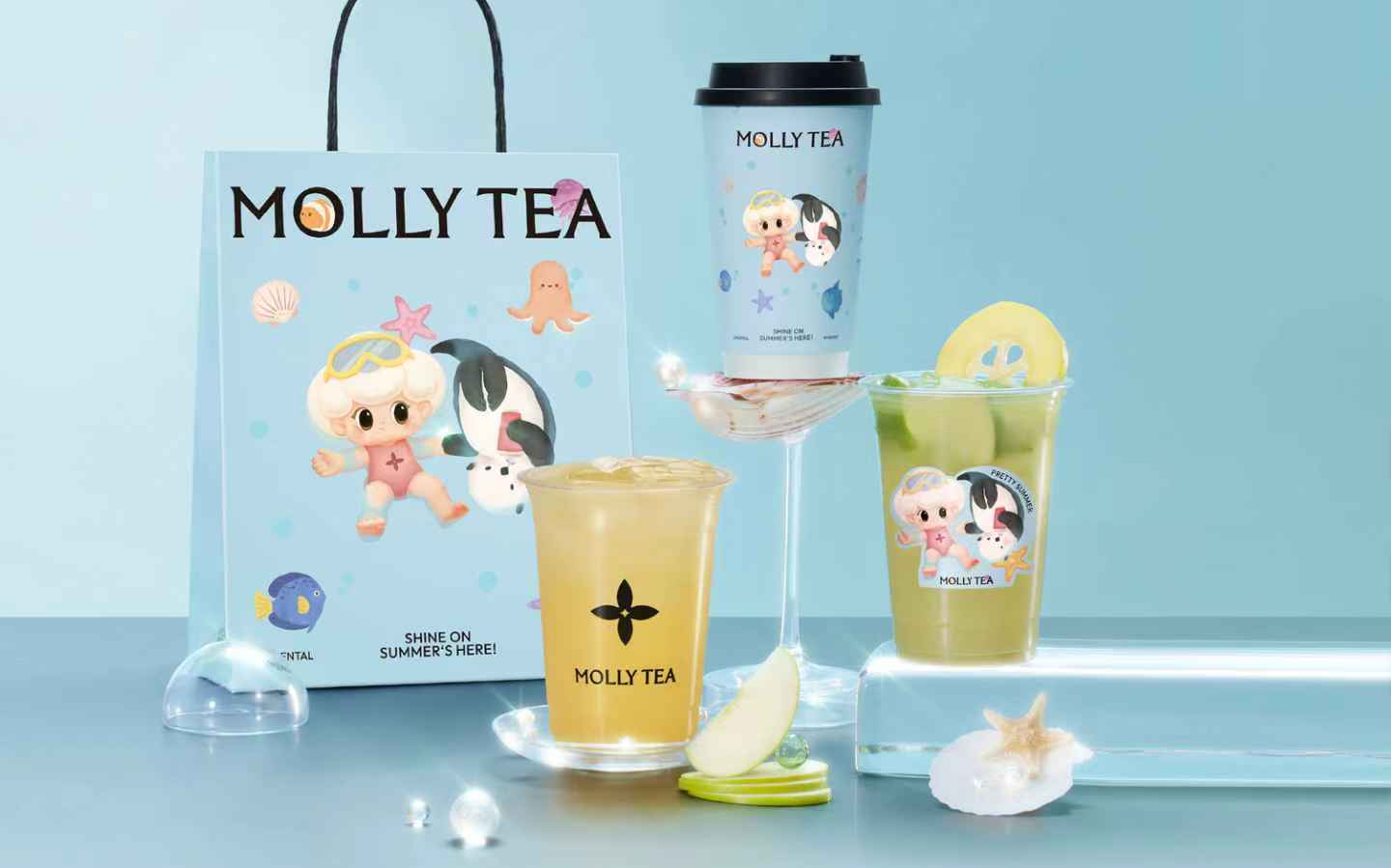 买漂亮水集「茉莉」周边，年轻人奶茶脑袋血脉觉醒