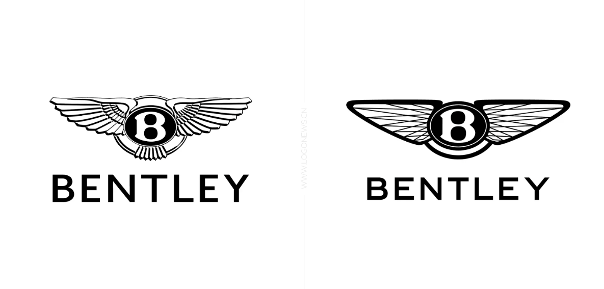 苍鹰变苍蝇，宾利换新Logo，网友：高端成高仿