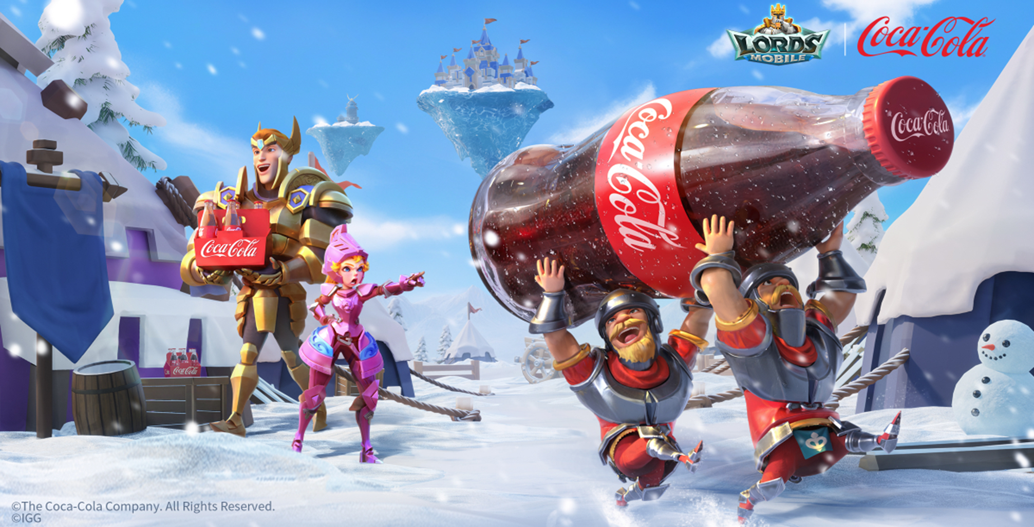 《王国纪元》×可口可乐如何打破跨界营销天花板，激活SLG长青IP？