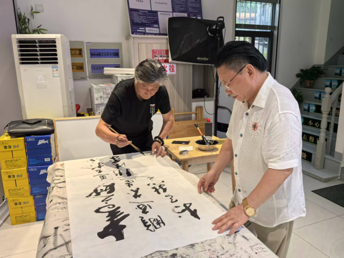 中国国际书画院安徽分院书画名家创作盛会火热进行