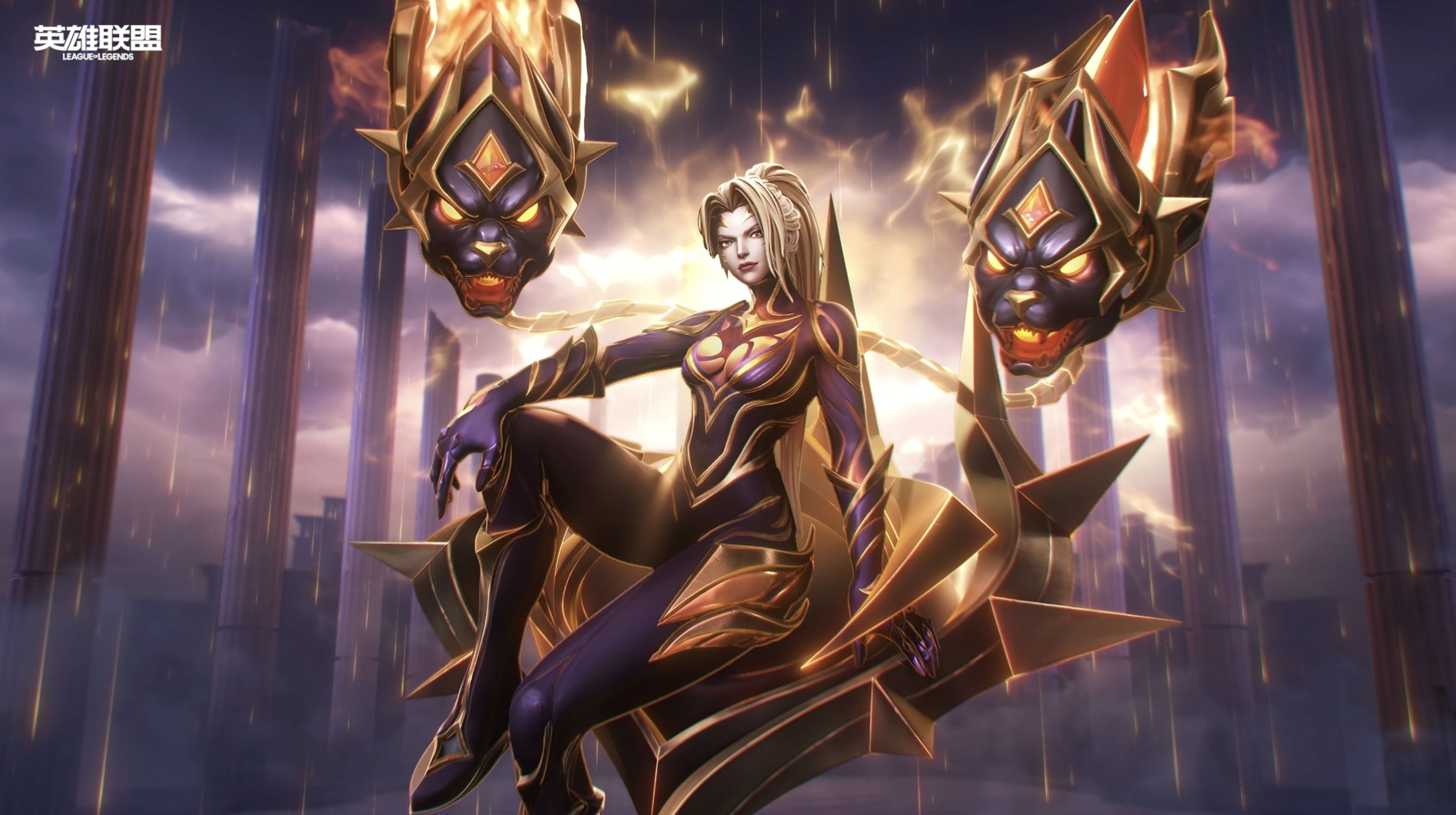 英雄联盟名人堂卡莎皮肤宣传片 超燃战斗速看！