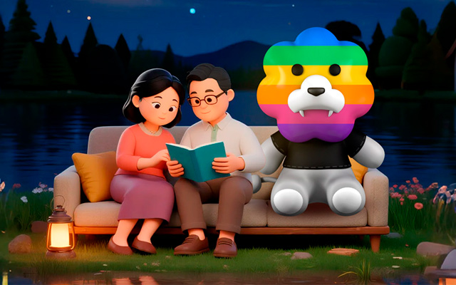 睡前故事：把希望寫進(jìn)故事，讓疲憊的心靈休息，彩虹獅花灣玩具