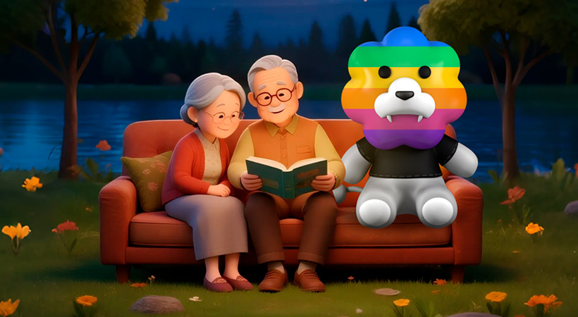 睡前故事：把希望寫進(jìn)故事，讓寧?kù)o的夜晚溫柔，彩虹獅花灣玩具