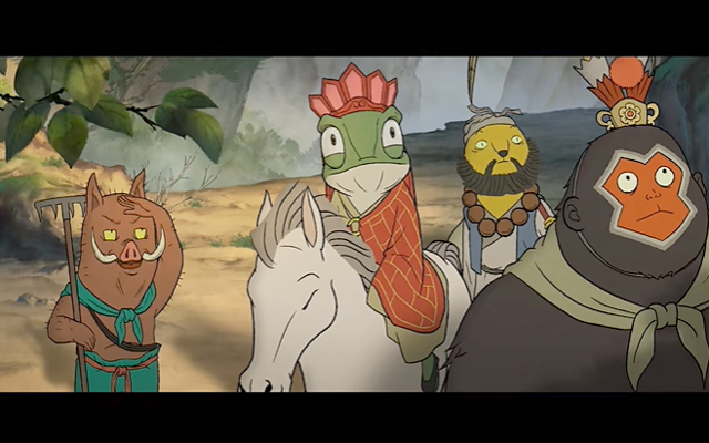 瑞幸×浪浪山小妖怪：嘻行四人出发啦