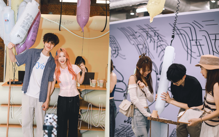 晨光为年轻人开了一间BAR，叫「合作愉快吧」