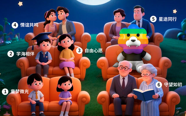 選一個(gè)故事，抱一個(gè)玩具，把「希望」留在夢(mèng)的起點(diǎn)，彩虹獅花灣