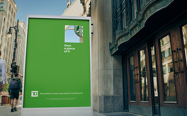 TD Bank广告牌，教你合法蹭到各种大牌logo