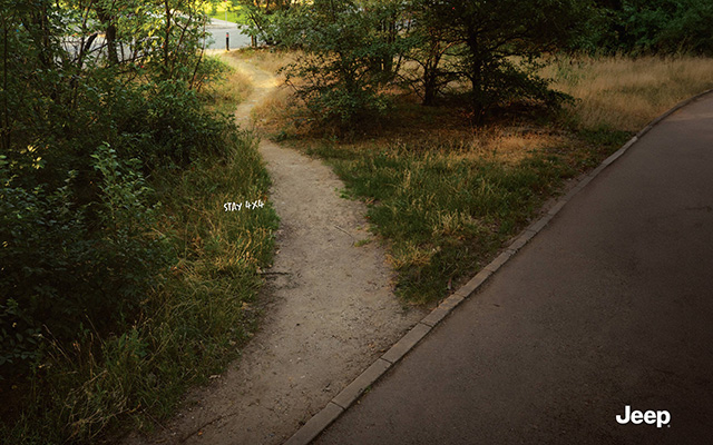 Jeep海报：不走寻常路