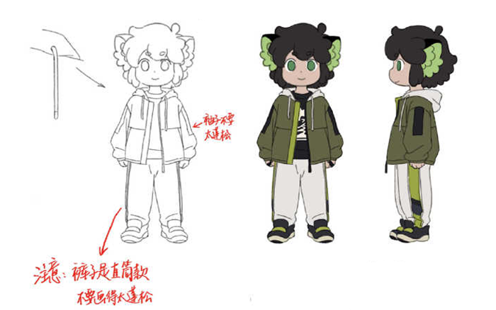 《罗小黑战记2》概念画稿公开，手绘稿厚达4本小说