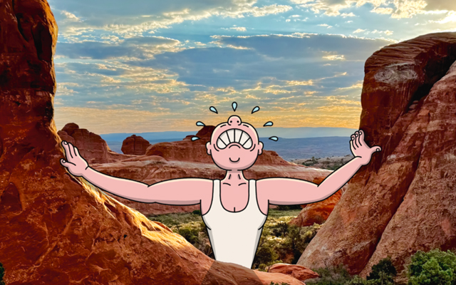 苹果手机里的照片，被艺术家画活了