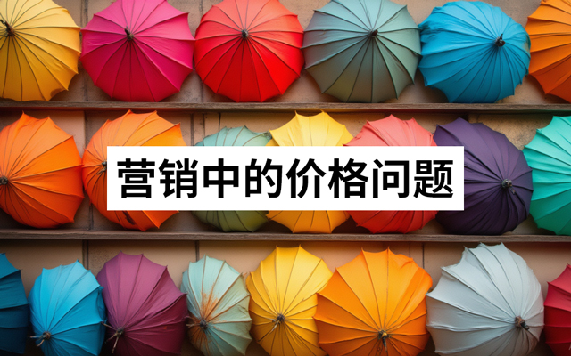 从1.6元一把的雨伞说起：聊聊营销中的价格问题