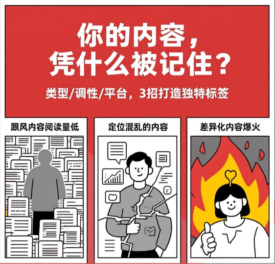 內(nèi)容定位避坑指南：你的內(nèi)容，真的“差異化”了嗎？