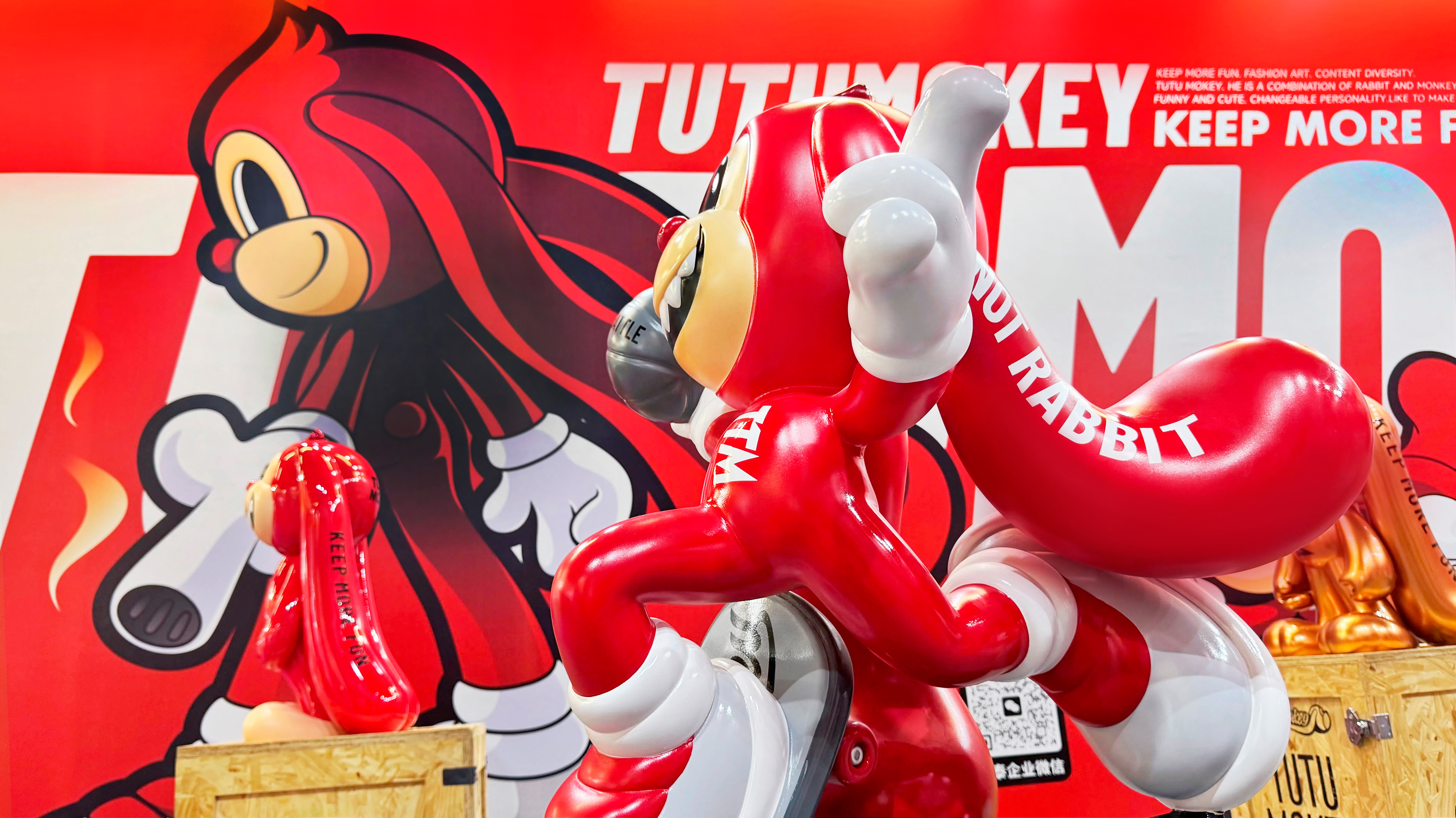 TUTUMOKEY外星萌物空袭-国际漫博会！亦兔亦猴·破次元登场！设计师亲临现场互动，揭秘“TTM潮玩”背后的创意脑洞！
