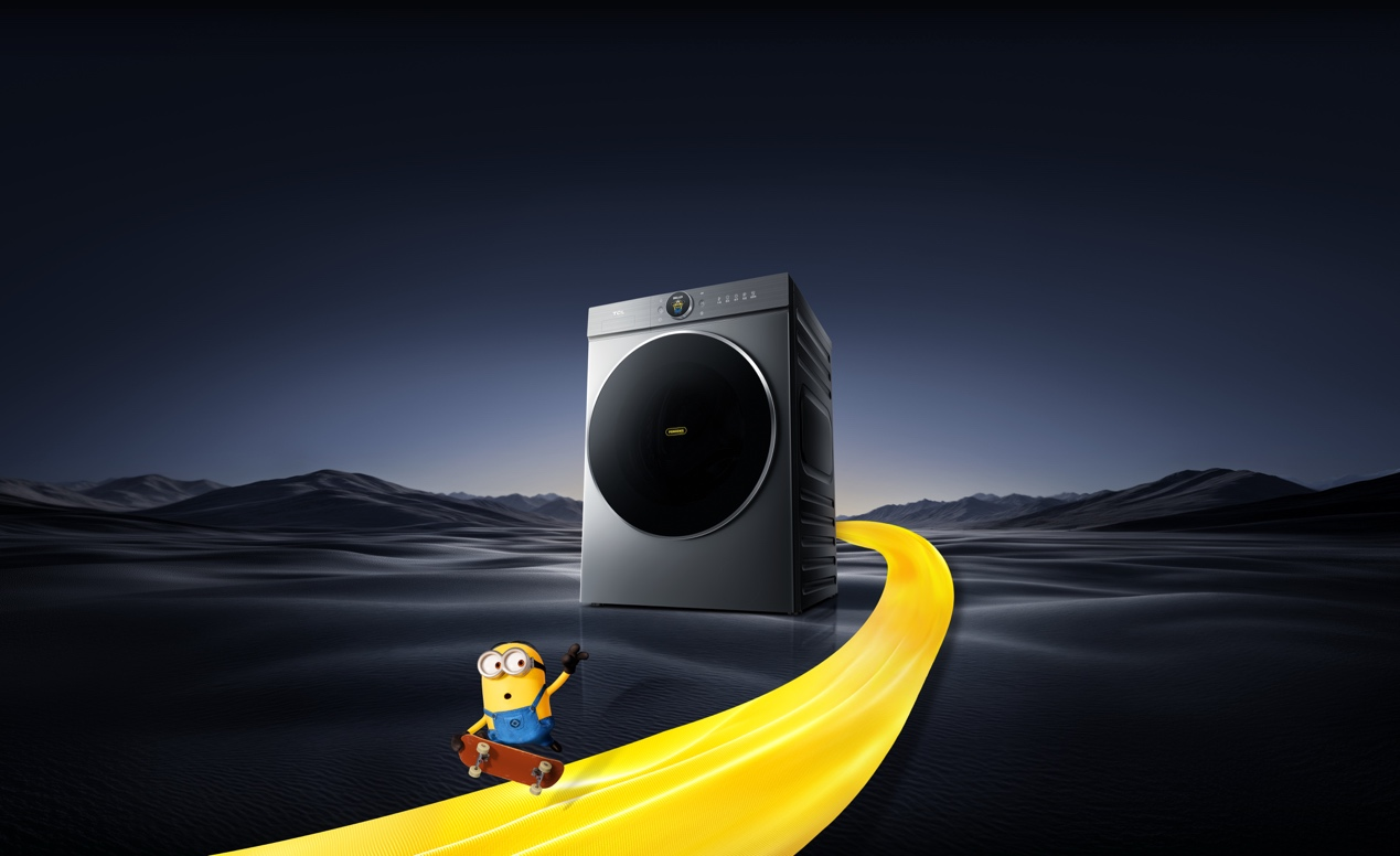 TCL洗衣机 x 小黄人大眼萌：IP 共生下的家电营销新范式