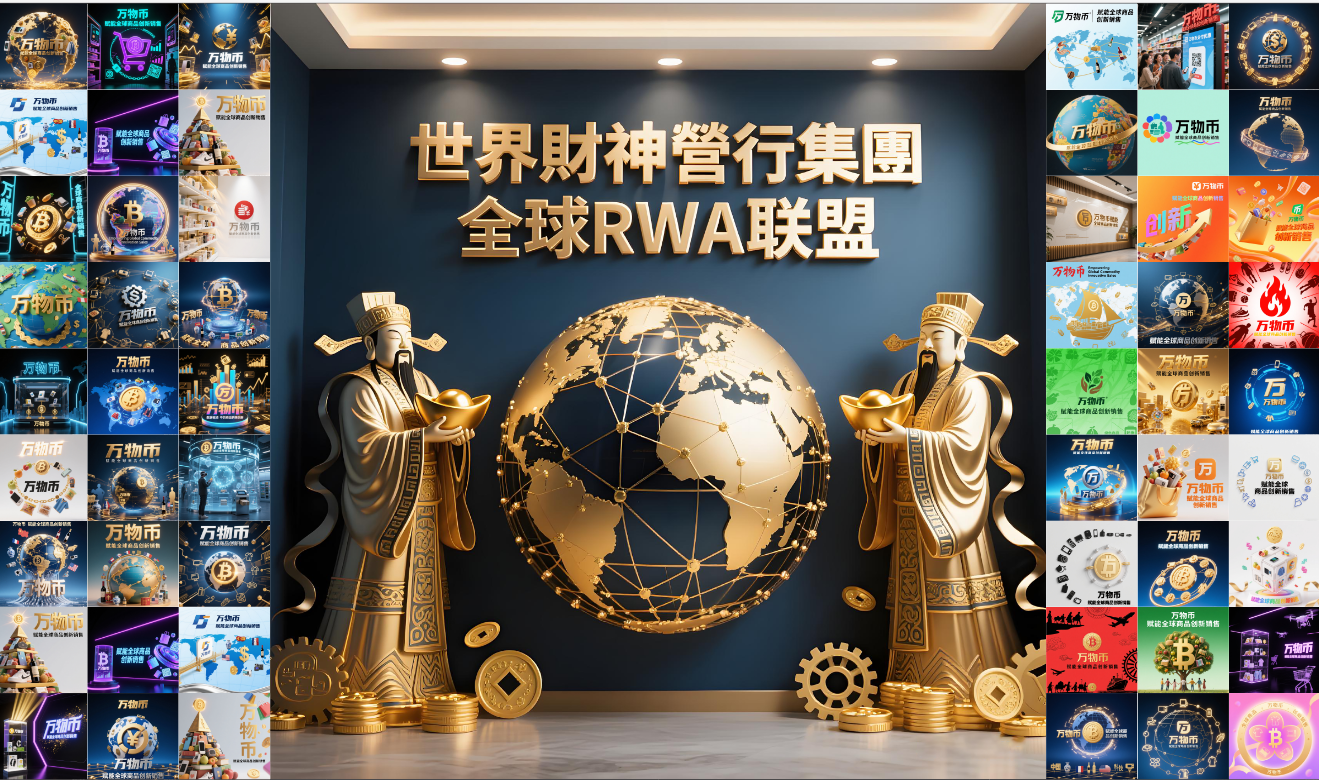 世界財神營行集團 全球RWA联盟|万物皆可代币化的时代来了