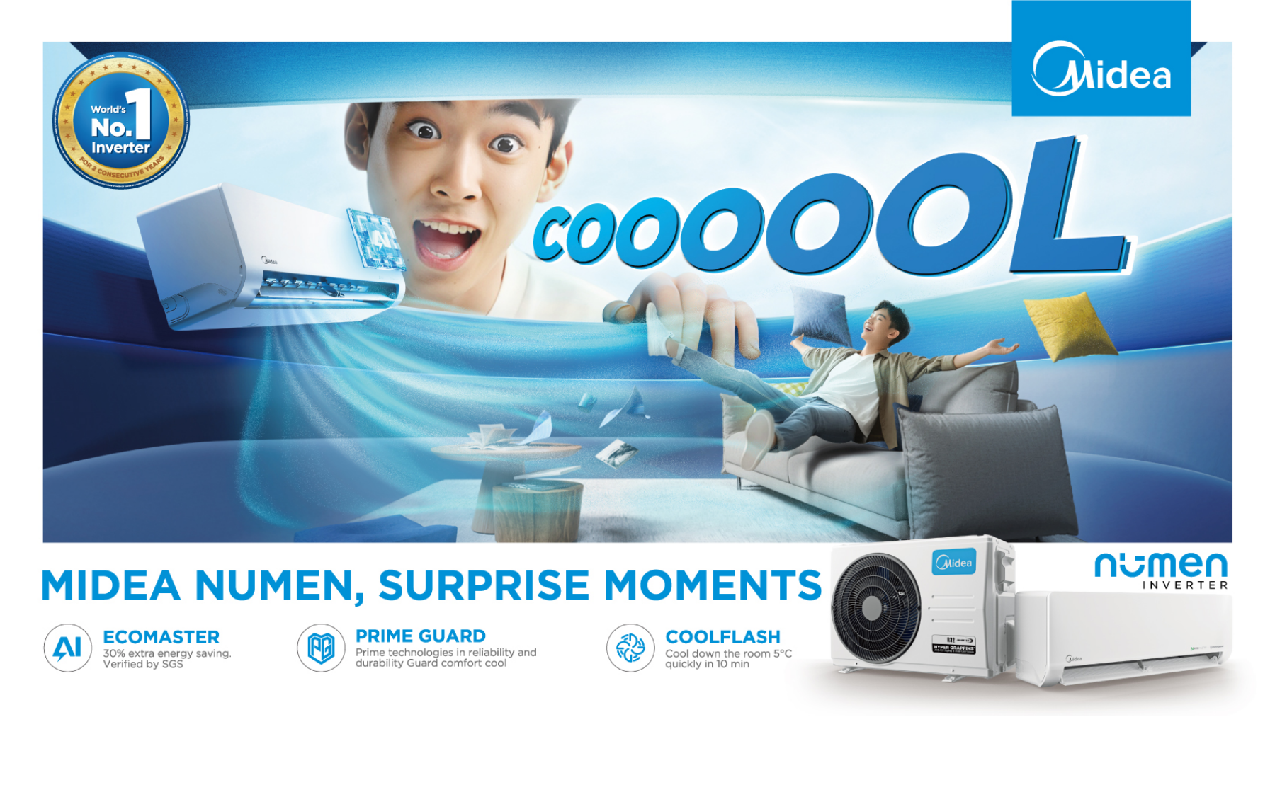 Midea Numen 为东盟带来超级时刻