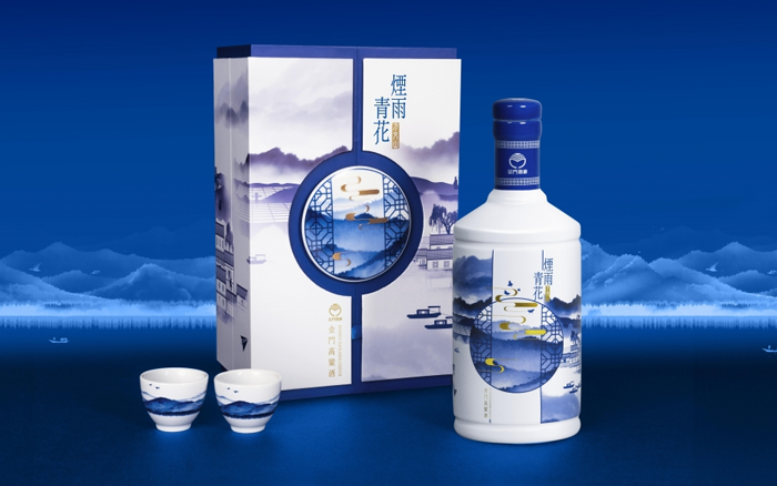 金门酒厂携方文山推出新礼盒，映出江南烟雨