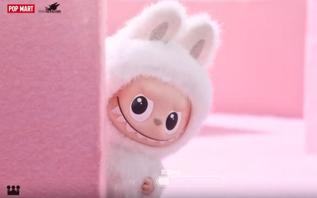 迷你版LABUBU最新广告，简直要萌化了