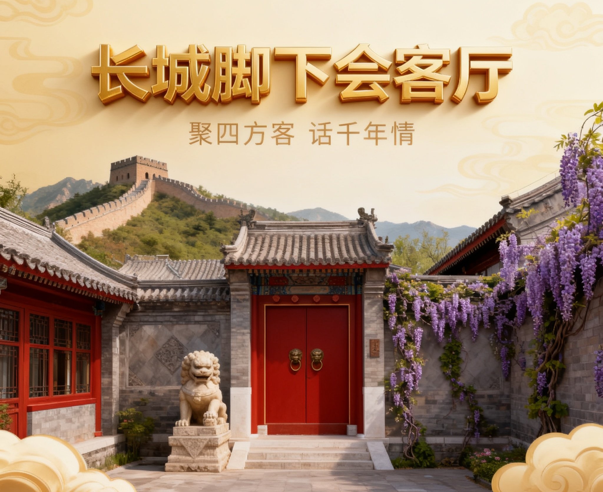 听暖心家乡好礼，长城脚下会客厅 