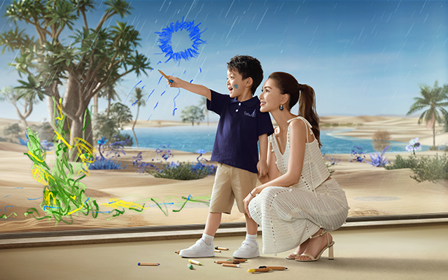 爱他美 : 蹲下来 , 看见孩子眼中的未来