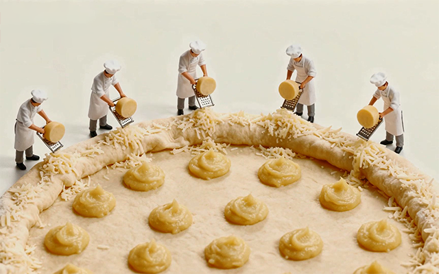 必胜客：用AIGC告诉你小人国会怎么做披萨